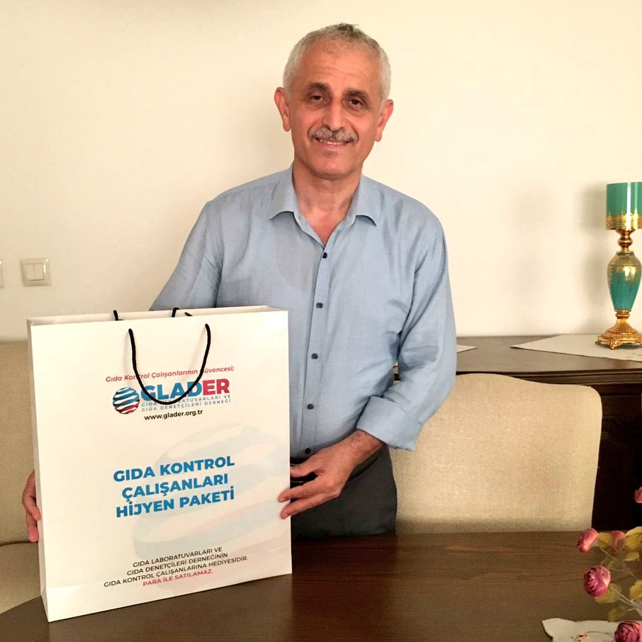 Trabzon BB Sağlık Daire Başkanımız ve kıymetli dostumuz,  Sebahattin YAZICI 'da ziyaret edemesekte Hijyen paketimizle gönlünü kazandık sanırım...